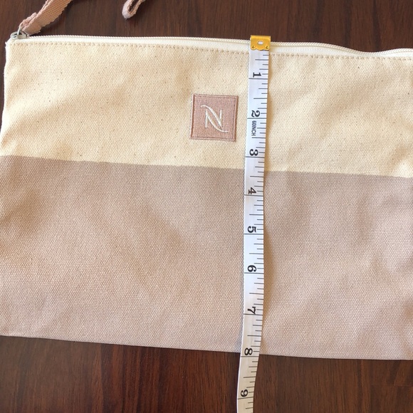 Nespresso Zippered Upcycled Pouch Bag NWOT - Picture 8 of 8